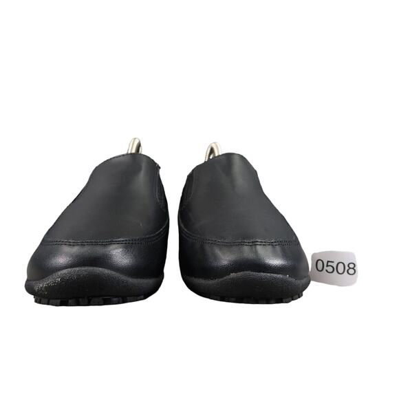 safeTstep Shoes Womens 8 Slip On Clog Work Comfort Uniform Slip Resistant Black - Picture 2 of 14
